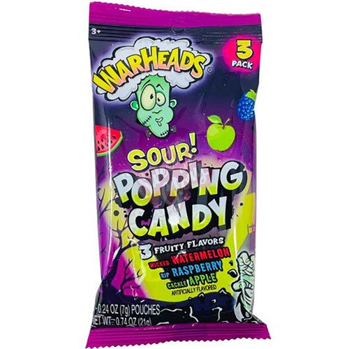 Warheads Sour Spooky Popping Candy 21g - Candy Mail UK