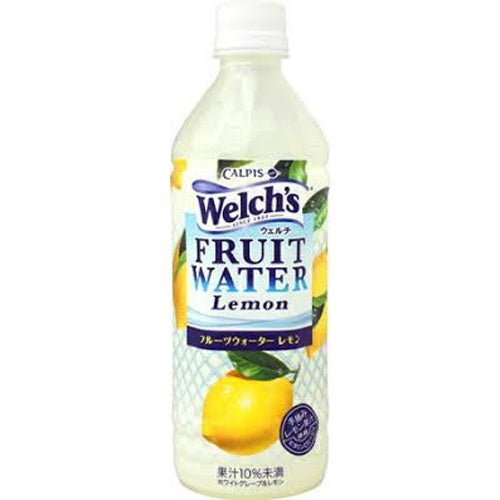 Welch's Fruit Water Lemon (Japan) 500ml - Candy Mail UK