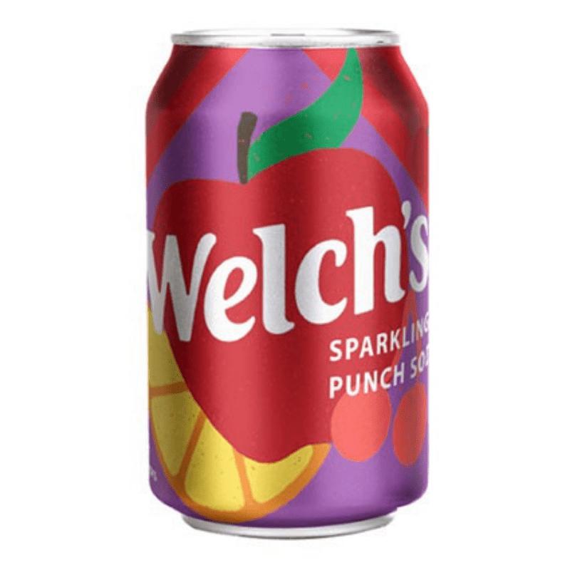 Welch's Sparkling Fruit Punch Soda (USA) 355ml - Candy Mail UK