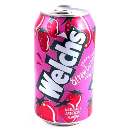 Welch's Strawberry Soda (Korea) 355ml - Candy Mail UK