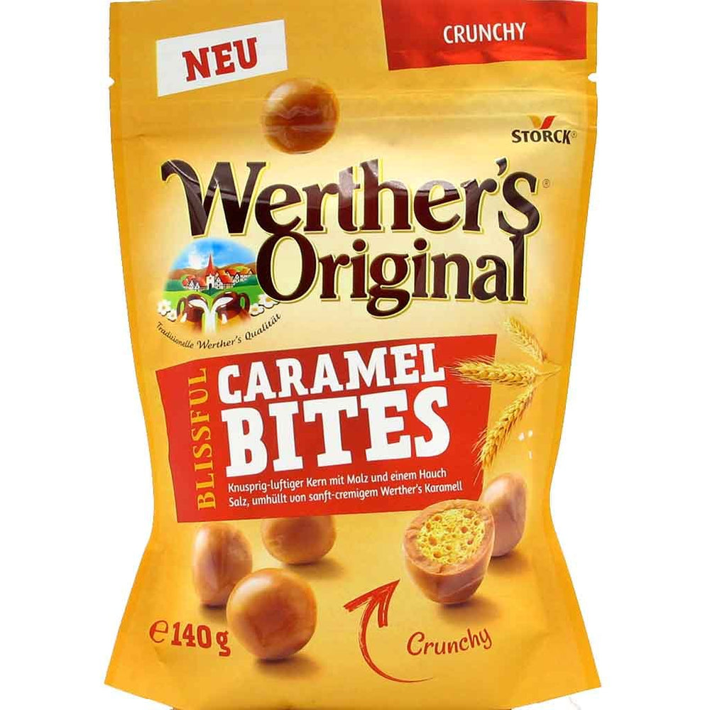 Werther's Original Crunchy Bites (Germany) 140g - Candy Mail UK