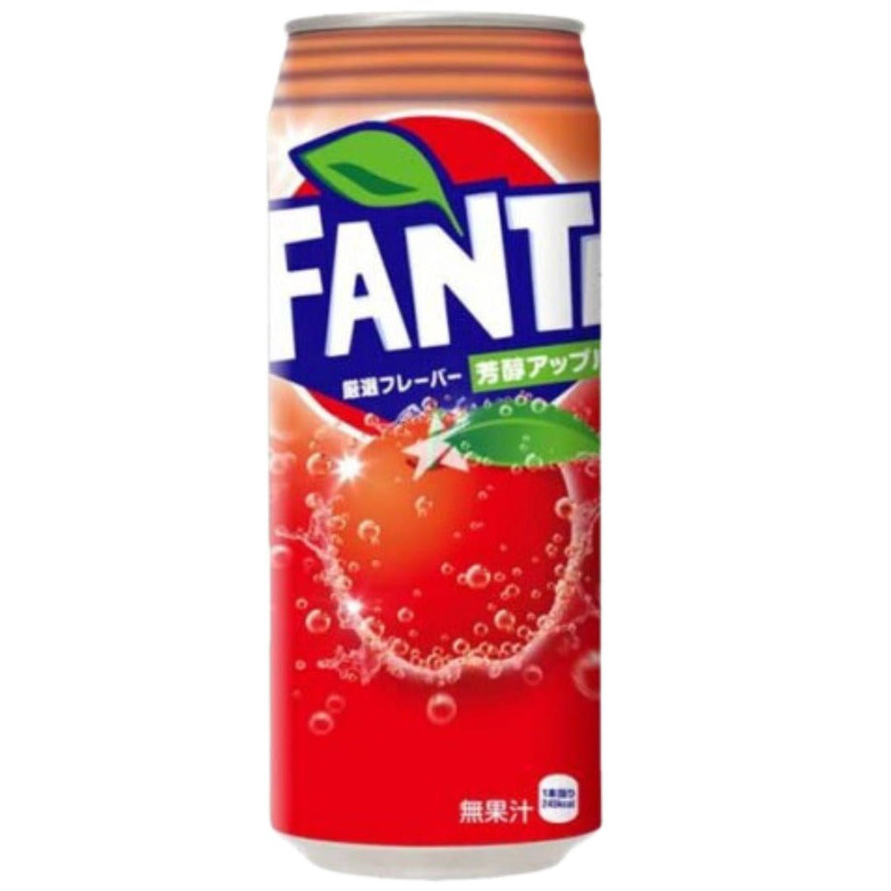 Wholesale Pack Fanta Rich Apple (Japan) 500ml x24 - Candy Mail UK