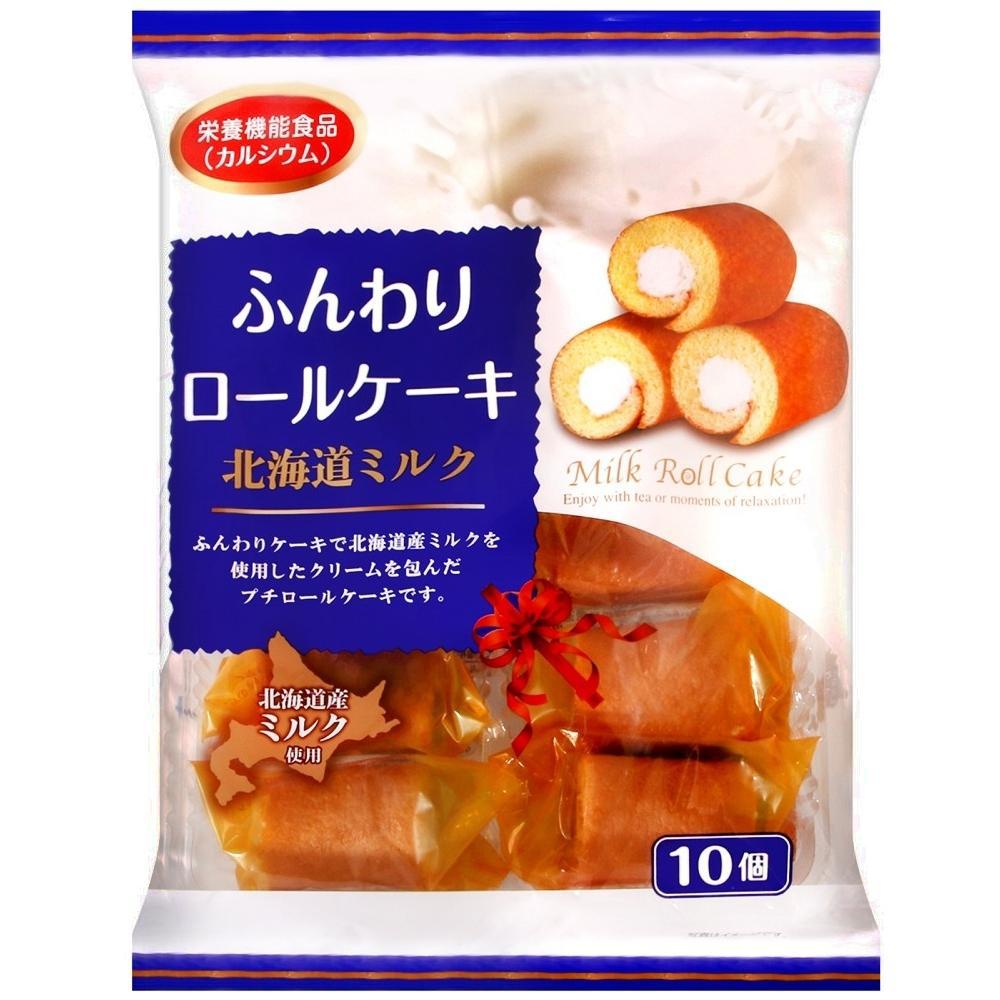 Yamauchi Mini Roll Cake Hokkaidou 170g Best Before 10/03/22 - Candy Mail UK
