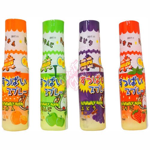 Yaokin Sour Spray Candy Assorted (Chosen at Random) 18g - Candy Mail UK