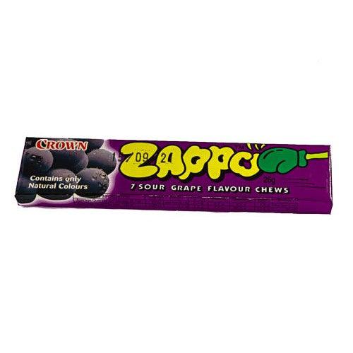 Zappo Grape (Australia) 26g - Candy Mail UK