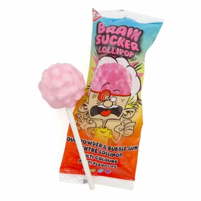 Zed Candy Brain Sucker Lollipop 63.8g - Candy Mail UK