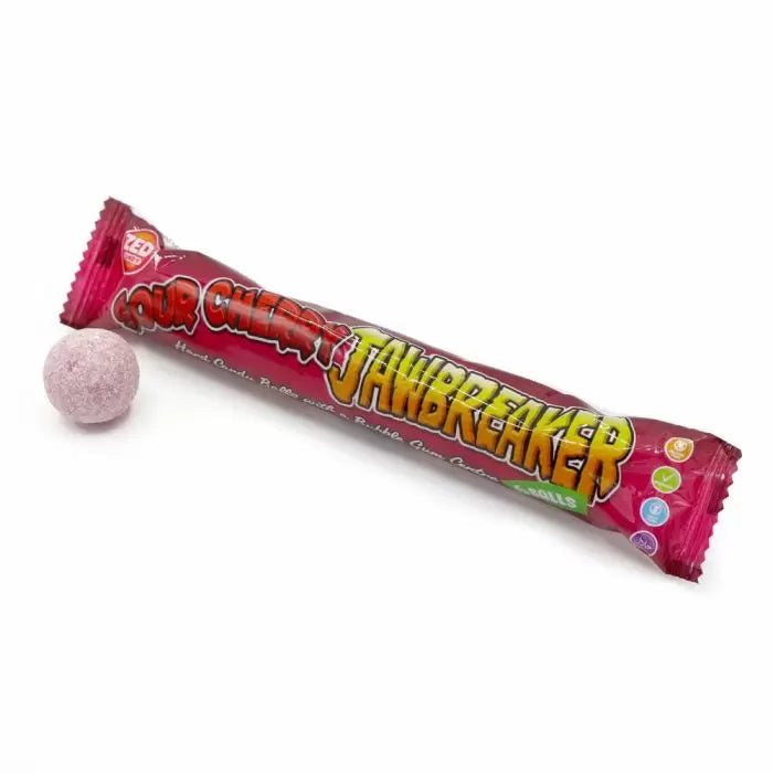 Zed Candy Sour Cherry Jawbreaker 6 Ball Pack 49.5g - Candy Mail UK